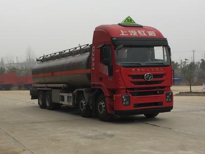 程力威牌CLW5310GYYLCQ5型铝合金运油车