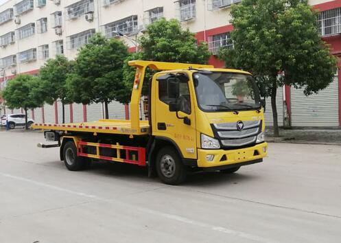 【京环】福田欧马可S3一拖二清障车